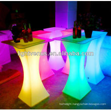 Night club, led bistro table